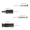 10 Pairs Solar Panel Connectors Solar Wire Adapter Male/Female IP67 Waterproof Connector