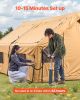 Inflatable Tent for Camping 5-8 Person Glamping Tent with Pump Easy Set up