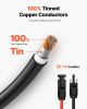 100FT Solar Panel Extension Wire Female & Male Connectors 10AWG Set of 2